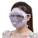 Sun Protection Full Face Goggles Mask for Mens and Womens | Summer UV Protection Breathable Face Mask Cycling Wind and Dustproof Face Covering Mask - 1 pcs