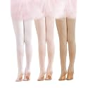 Dayrose Ballet Tights for Girls &amp; Women, 60D Ultra Soft Convertible Transition Tights for Ballet Dance, Gymnastics
