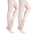 Dayrose Ballet Tights for Girls &amp; Women, 60D Ultra Soft Convertible Transition Tights for Ballet Dance, Gymnastics