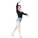 Dayrose Girl's Ballet Sweater, Soft Long Sleeve Girls Active Sweater, Pullover Girls Dance Sweater for Ballet/Warm Ups