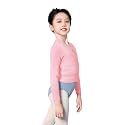 Dayrose Girl's Ballet Sweater, Soft Long Sleeve Girls Active Sweater, Pullover Girls Dance Sweater for Ballet/Warm Ups