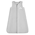 DaysU Micro Fleece Baby Sleep Sack - 18-24 Months, Sleeveless Wearable Blanket with 2-Way Zipper, Unisex, 1 Pack, Light Grey Fox