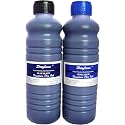 Daytone Fountain Pen Ink 500 Ml. Royal Blue & Blue Black Twin Pack