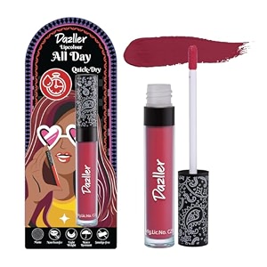 dazller all day lipcolour quick drymoisturizing kokum butter matte finishnon-transfer amp smudge-proof8hr stayliquid lipstick for womenqdlc002 candy6g