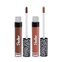 DAZLLER Matte All Day Lipcolour Quick Dry Duo|Moisturizing Kokum Butter|Non-Transfer|8Hr Stay|Liquid Lipstick For Women|Qdlc003 Autumnspice + Qdlc025 Hazelnut Cup|12G