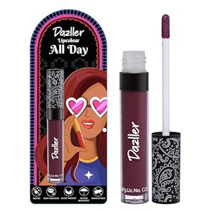 dazller all day lipcolour5g dlc038-granate ultra intense mattesmudge-proof non-transferlightweightup to 8-hr stay