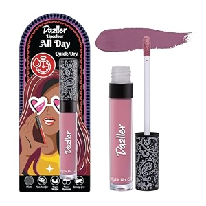 dazller all day lipcolour quick drymoisturizing kokum butternon-transfer amp smudge-proof8hr stayliquid lipstick for womenqdlc047 major6g