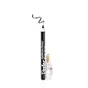 Dazller Eyebrow Pencil with Sharpener|Water-Resistant|Long Stay|Creamy Wax Formula|Infused with Carnauba & Castor Oil|Black|1.5g