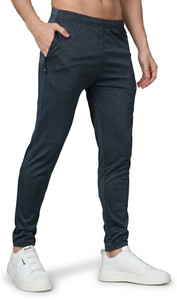 Dazzle Sportswear Solid Men Black Track Pants