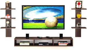dazzling decor engineered wood tv entertainment unit