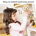 DAZZLIQ 100pcs Safety Eyes for Crochet Stuffed Crochet Eyes with Washers Available Sizes 6mm, 8mm, 9mm, 10mm,12mm Plastic Black Crochet Eyes for Teddy Bear Crochet Toy Stuffed Doll Plush Animal