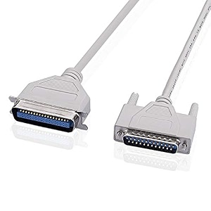 db25 male to centronics 36 male parallel printer cable ieee1284 lpt printer cable wire for dot matrix and old inkjets printer 5 meter