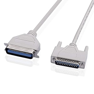 db25 male to centronics 36 male parallel printer cable ieee1284 lpt printer cable wire for dot matrix and old inkjets printer 10 meter