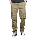 DBAX Men39s Olive Green Utility Cargo Pants