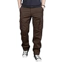 DBAX Men39s Olive Green Utility Cargo Pants