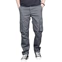 DBAX Men39s Olive Green Utility Cargo Pants