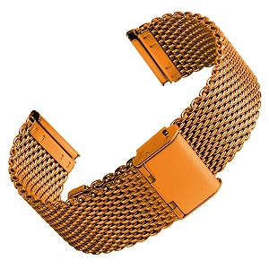 dblack 3939bonez3939 mesh chain stainless steel watch belt ergonomic amp breathable design watch strap  for 08mm 10mm 12mm 14mm 16mm 18mm 20mm or 22mm watch band rose gold choose your size