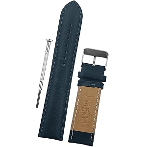 DBLACK NAGATA Leather Watch Strap Fully Stitched