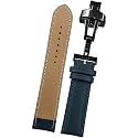 DBLACK 3939NAGATA33939 Leather Watch Strap with Butterfly