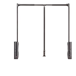 dbr wardrobe lifter for bedroom hanger pull down metal mocha product width 830-1150mm depth 140mm  height 820mm