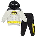 DC Comics Justice League Superman Batman Fleece Pullover Hoodie and Pants Outfit Set Toddler to Big Kid