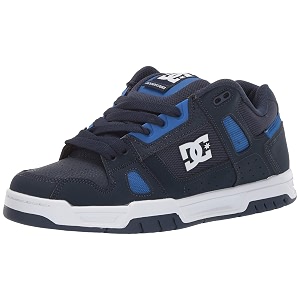 dc men39s stag m shoe leather sneakers