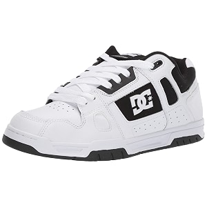 dc men39s stag m shoe leather sneakers