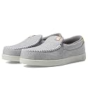 DC Men's Villian Skate Shoe White/White/LT Grey 7.5