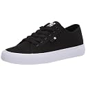 DC mens Manual Skate Shoe, Black/White, 9 US