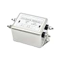 DC Power Filter 12V24V36V48V Anti-Interference YB210DYB410DYB610DYB710D(YB410D 40A【Dual Stage Filter】 Bolt Type)