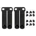 DCC Monoblock Belt Clip - IWB/OWB Attachment for Concealed Carry Holster - 1.5" & 1.75" Size - Grey & FDE Options - Mounting Hardware Included - Made in USA