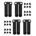 DCC Monoblock Belt Clip - IWB/OWB Attachment for Concealed Carry Holster - 1.5" & 1.75" Size - Grey & FDE Options - Mounting Hardware Included - Made in USA