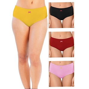 DChica Cotton Panties for Women Comfortable Mid