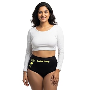 DChica Essentials Cotton Period Panties with Anti