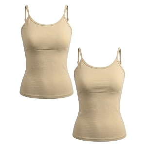dchica essentials padded camisole starter bra for young girls sleeveless undershirts cami vest with adjustable straps cotton camisole tank topinnerwear for girls