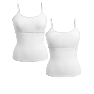 dchica essentials padded camisole starter bra for young girls sleeveless undershirts cami vest with adjustable straps cotton camisole tank topinnerwear for girls