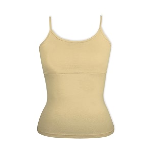 dchica essentials padded camisole starter bra for young girls sleeveless undershirts cami vest with adjustable straps cotton camisole tank topinnerwear for girls