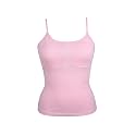 DChica Essentials Padded Camisole Starter Bra for Young Girls, Sleeveless Undershirts Cami Vest with Adjustable Straps, Cotton Camisole Tank Top/Innerwear for Girls