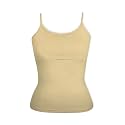 DChica Essentials Padded Camisole Starter Bra for Young Girls, Sleeveless Undershirts Cami Vest with Adjustable Straps, Cotton Camisole Tank Top/Innerwear for Girls