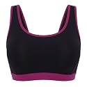 DChica Essentials Sports Bra for Girls Cotton