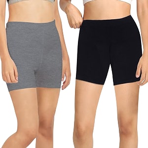 DChica Essentials Girls Cotton Boyshorts Panties Pack