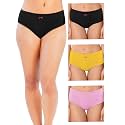 DChica Cotton Panties for Women Comfortable Mid