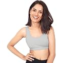 DChica Sports Bra for Women Cotton Non