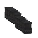 DClub Bra Extender 2 Hook Stretchy Soft and Comfortable Bra Strap Extender for Women in Pregnency or Weight gain. (12 PIECES (4 HOOK 4 RAW), BLACK)