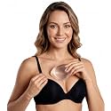 dclub Silicone Bra Inserts with Nipple Cover Gel Breast Pads and Breast Enhancers to Add 2 Cup, Suitable for Bra,Dresses,Swimsuits.etc 145gm ||Clear||