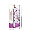 DCP Quickmast Anchor E Concrete Anchoring Epoxy - Two-Part, Dual Cartridge, Fast-Setting Epoxy System for Rebar, Threaded Rods, Crack Repair - Strong Bonding, Durable - 20.2 fl oz.
