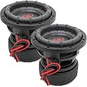Digital Designs DD Audio CB-1506A-D4 Supercharged 6.5" USA Made 2250W Dual 4-Ohm Car Subwoofers (Pair)