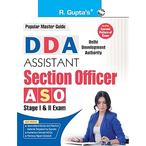 dda  assistant section officer aso  stage i amp stage ii recruitment exam guide
