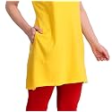 Women's Cotton Printed | Round Neck | Loose Fit | Half Sleeve | Long T-Shirt (Pack of 2 Tshirts)