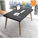 DDS Dream Wood Decor Shoppee Fold-able Oval Shaped Side Table/Tea Coffee Breakfast Table (Brown)